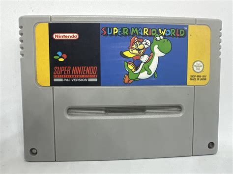 Super Mario World SNES Super Nintendo - Overrs Gameola Marketplace