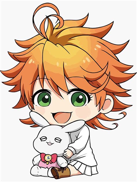 "The Promised Neverland- Emma" Sticker by Chibify | Redbubble