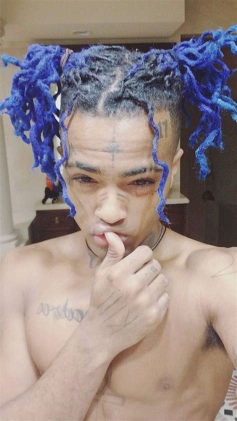 xxxtentation blue hair Miss U My Love, Miss X, Jocelyn Flores, X ...