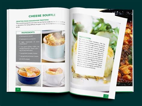 cookbook, recipe book layout design with cover design | Book design layout, Cookbook recipes ...