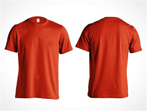 Men's Gildan Cotton T-Shirt PSD Mockup Front and Back | Shirt mockup, Tshirt mockup, Shirts