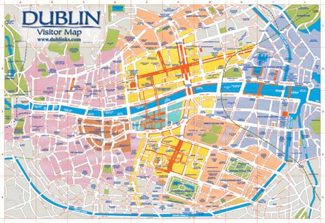 Printable Map Of Dublin City Centre – Printable Map of The United States