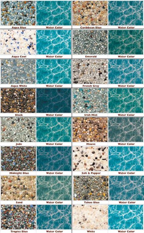 Mini Pebble Tec Pool Colors – Warehouse of Ideas