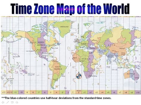 Time-Zone-Map-of-the-World.jpg 1,024×768 pixels | Time zone map, World time zones, Time zones