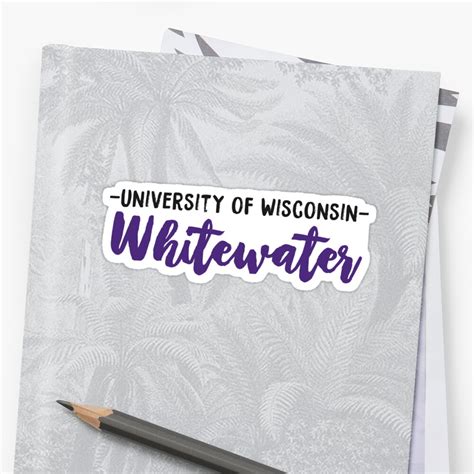 "University of Wisconsin - Whitewater" Stickers by mynameisliana ...