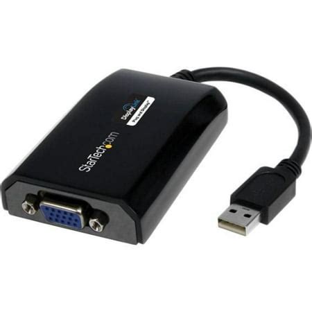 Startech External USB Video Graphics Card for PC and Mac USB to VGA ...