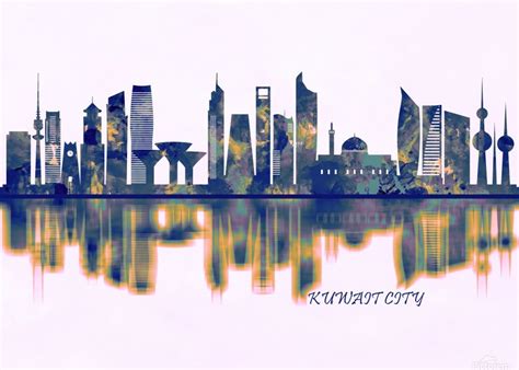 Kuwait City Skyline - Towseef Dar