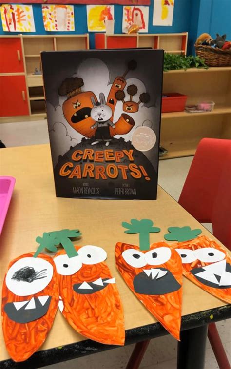 Creepy Carrots Craft. TeachersMag.com