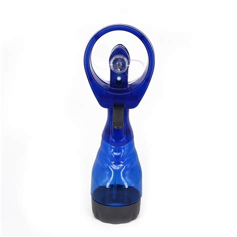 Water Spray Fan Summer Cooling Mist Hand Held Portable Plastic Spray Bottle Fan-in Figurines ...