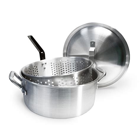 14-qt Aluminum Fry Pot with Lid| Deep Fry Pot | Bayou Classic® – bayouclassic.com