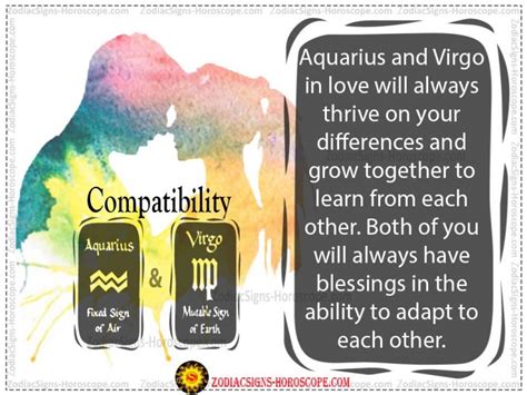 Aquarius and Virgo Compatibility - Love, Life and Sex Compatibility