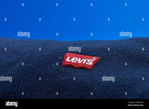 Levis jeans store shop sign logo close up hi-res stock photography and images - Alamy