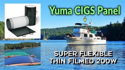 Yuma CIGS 200W Flexible Solar Panel Install and Review