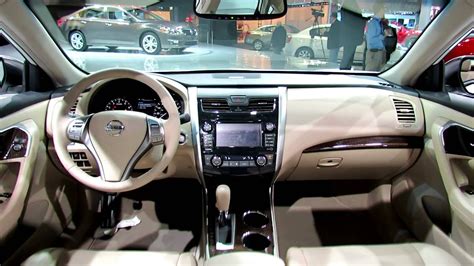 2013 Nissan Altima Interior - Debut at 2012 New York Auto Show - YouTube