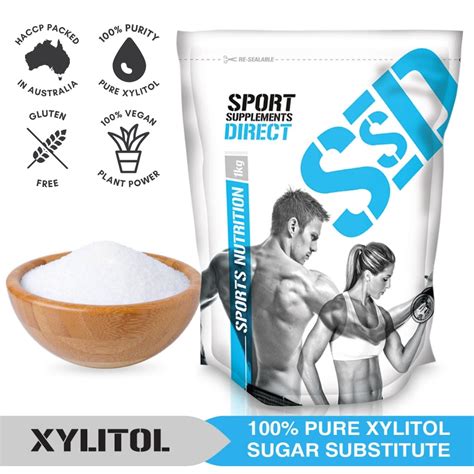 100% PURE XYLITOL - SUGAR SUBSTITUTE - Sport Supplements Direct Pty Ltd