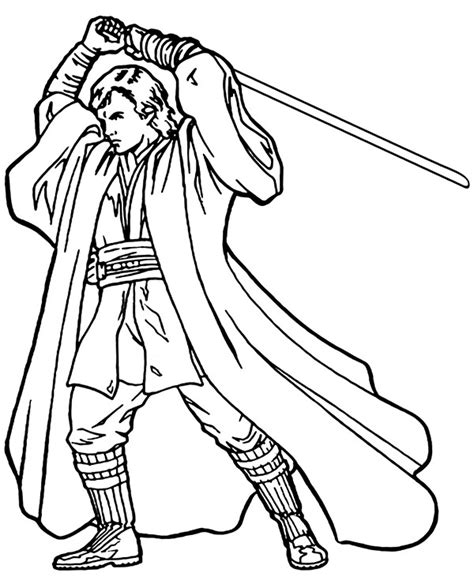 96 best ideas for coloring | Obi Wan Vs Anakin Coloring Pages