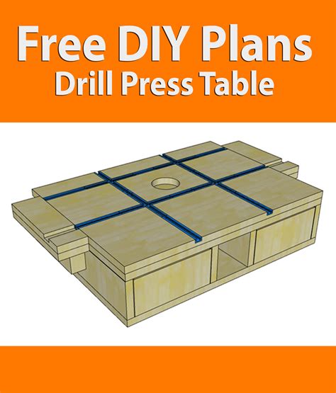 Drill Press Table DIY Plans » Famous Artisan