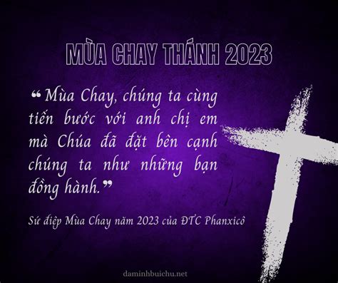 Mùa Chay Thánh 2023 – Hội Dòng Nữ Đaminh Bùi Chu