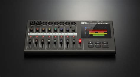 Zoom R20 touchscreen 16-track portable multi-track recorder | The Gear Page