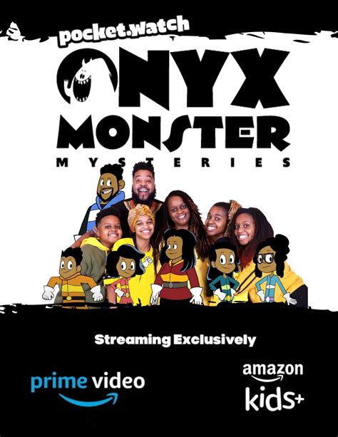 Onyx Family Cartoon "Onyx Monster Mysteries" - Onyx Family