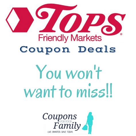 Tops Markets Coupon Deals you won't want to miss this week!!