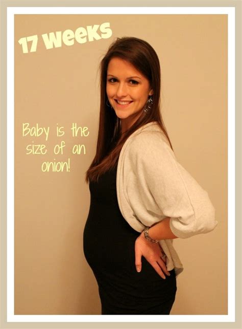 17 Weeks Pregnant Baby Bump - Sweet Tooth Sweet Life