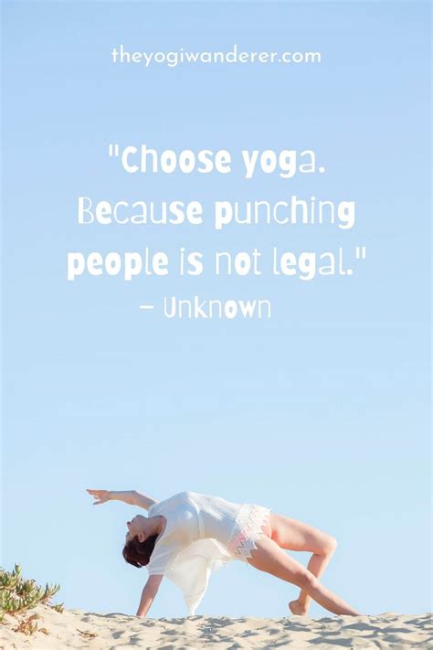 100 Inspirational & Funny Yoga Quotes for Instagram - The Yogi Wanderer