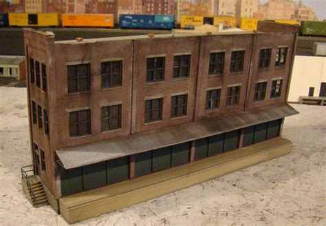 HO Scale Walthers Commissary Freight Background Building - PJs Train Shack