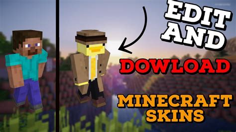 How to EDIT and DOWNLOAD your MINECRAFT SKIN! | Skindex. - YouTube