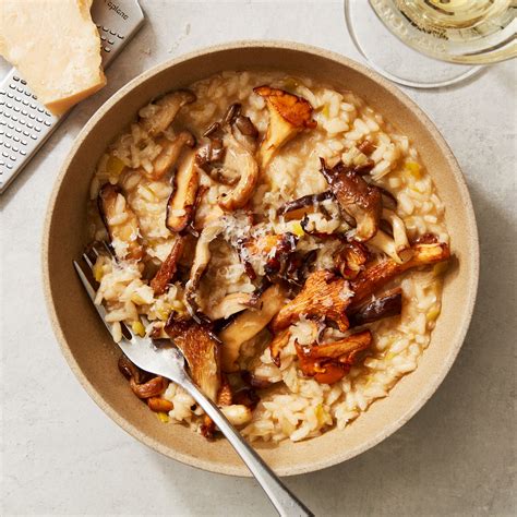 Wild Mushroom Risotto Recipe | Epicurious