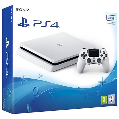 Sony PlayStation 4 Slim (500 GB) - Glacier White - Consola PS4 - LDLC | ¡Musericordia!