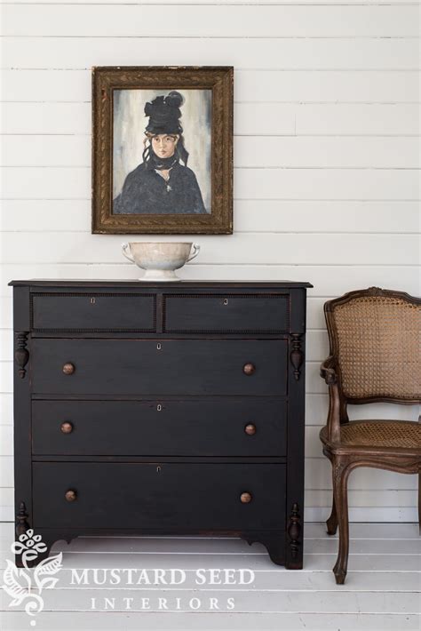 Little black dresser makeover - https://pickndecor.com/interior in 2020 ...