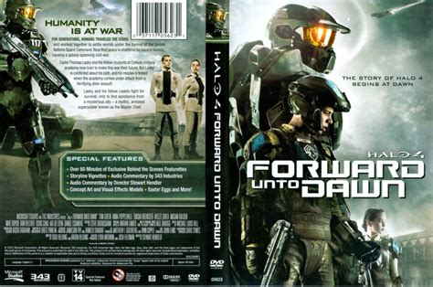 Halo 4: Forward Unto Dawn (2012) R1 - Movie DVD - Front DVD Cover