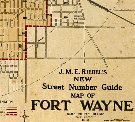 Map Of Fort Wayne Indiana - Maping Resources