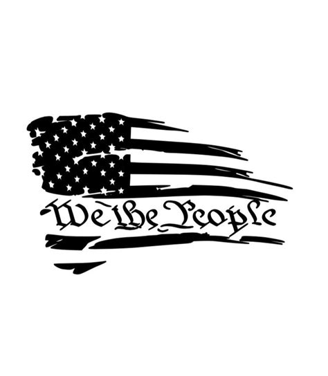 We the People Decal - Etsy