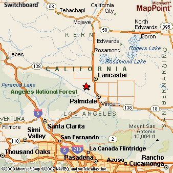 Quartz Hill, California Area Map & More