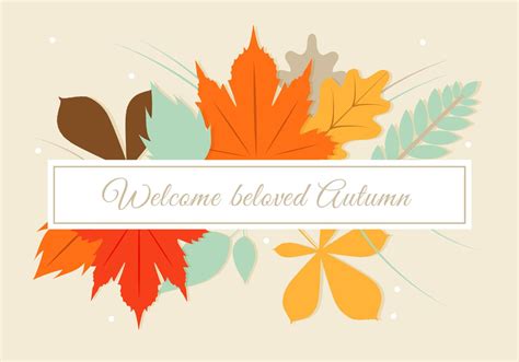 Free Autumn Vector Background 159262 Vector Art at Vecteezy