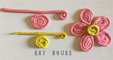 ArchGuide: Clay Modeling Easy Ideas: How to Make Clay Flowers