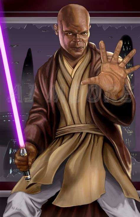 Mace Windu - by AJ Moore by GudFit on DeviantArt | Star wars pictures ...