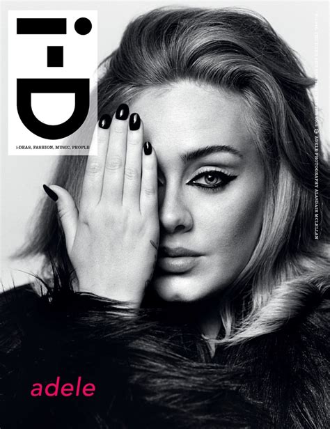 Adele '25' Album Cover & i-D Magazine Cover