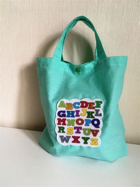 Alphabet Made of Felt Letters of the English Alphabet. Soft | Etsy