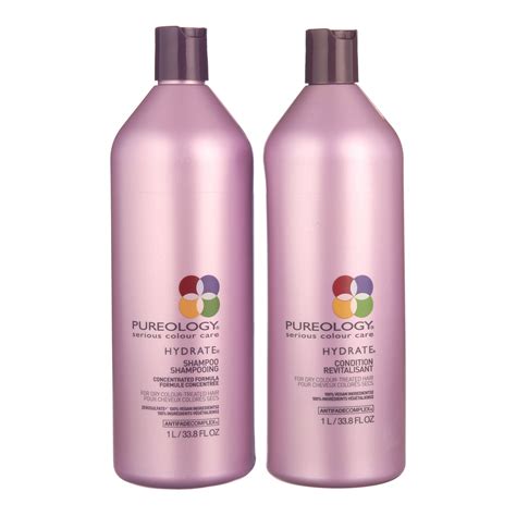 Pureology Hydrate Shampoo And Conditioner Liter Set, 33.8 Fl Oz - Walmart.com - Walmart.com