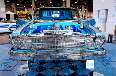 Blue Lowriders Pete Tavares 1963 Impala - Lowrider