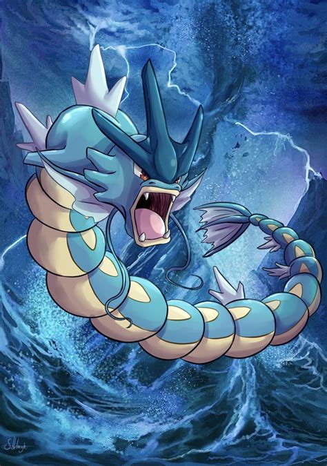 Gyarados in 2022 | Pokemon art, Pokemon, Pokemon fan art