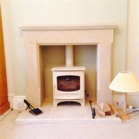 stone fireplace solid English natural stone Bath fire surround The ...