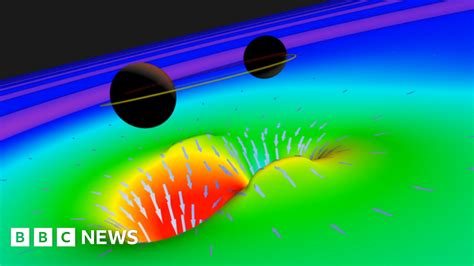 How merging black holes warp space - BBC News