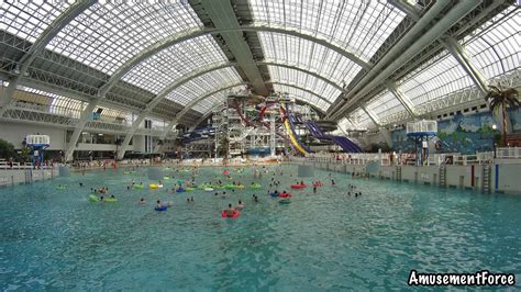 World Waterpark at West Edmonton Mall in Edmonton, Alberta, Canada ...