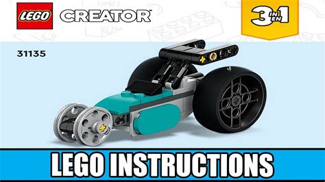 LEGO Instructions | Creator | 31135 | Vintage Motorcycle (Book 3) - YouTube