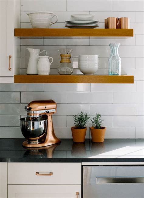 Best 25 Fascinating Small Kitchen Wall Shelves Ideas That Look More ...