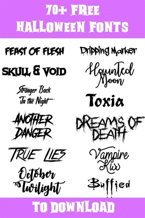 The Best Free Halloween Fonts - Your Everyday Family | Free halloween ...